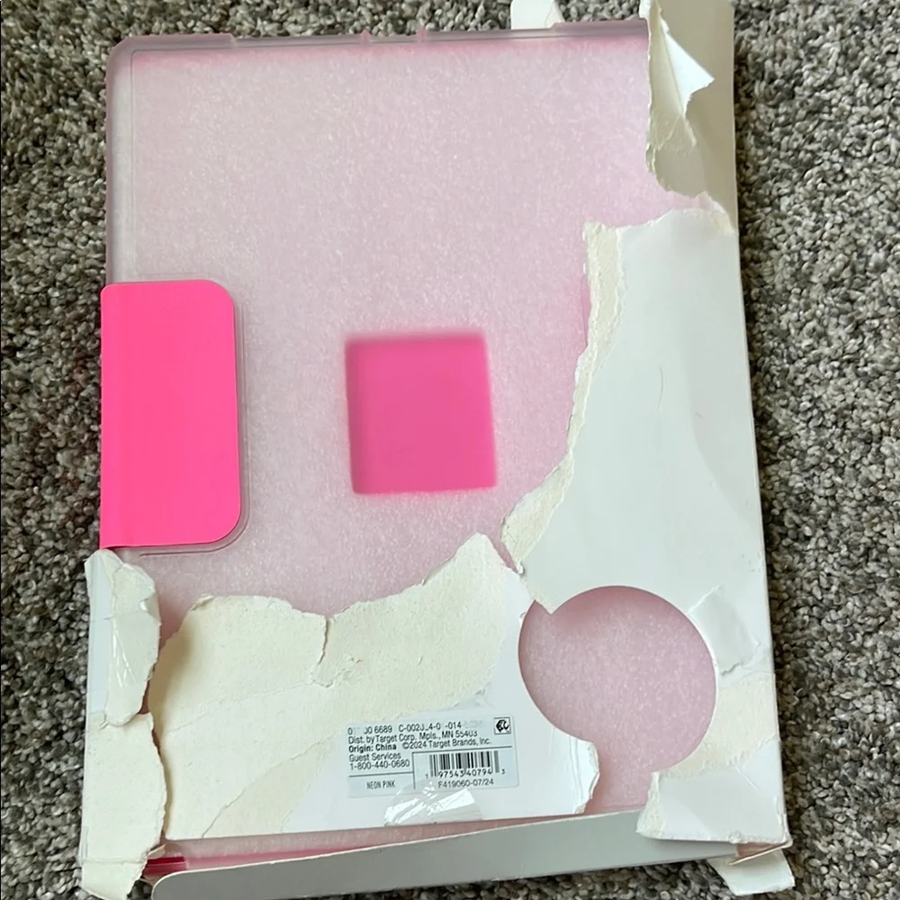 Heyday Pink Tablet Case Sleek Design for Tablets 10.2” iPad